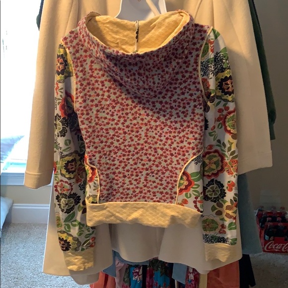 Anthro zip up hoodie - Picture 2 of 4